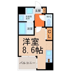 CITY SPIRE名古屋大須の物件間取画像